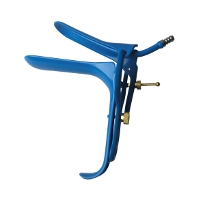 ESPEJO VAGINAL TEFLONADO CON EVACUADOR DE HUMO MEDIANO